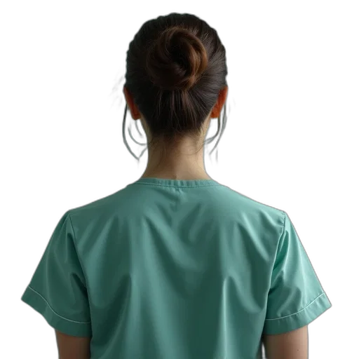 staff, dress, jacket, green transparent PNG cut-out