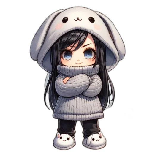jacket, animal, creature, pixel art transparent PNG cut-out