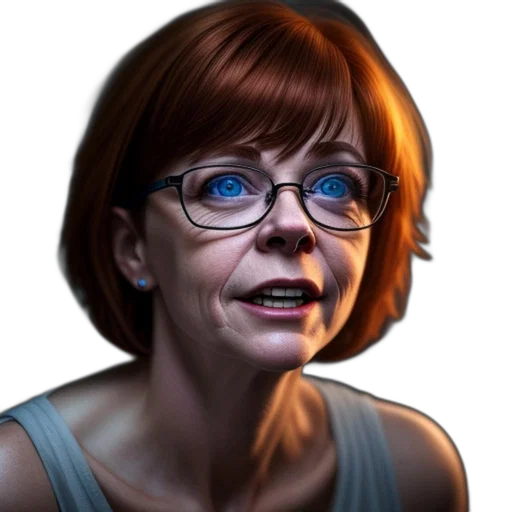 face, photorealistic, cartoon, concept art transparent PNG cut-out