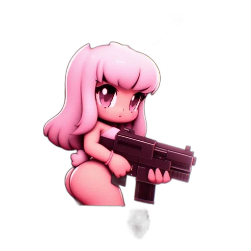 weapon, animal, robot, staff transparent PNG cut-out