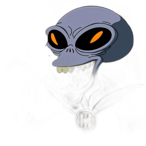 mask, creature, robot, staff transparent PNG cut-out