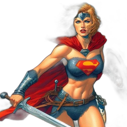 comic book art, fantasy art, concept art, photorealistic transparent PNG cut-out