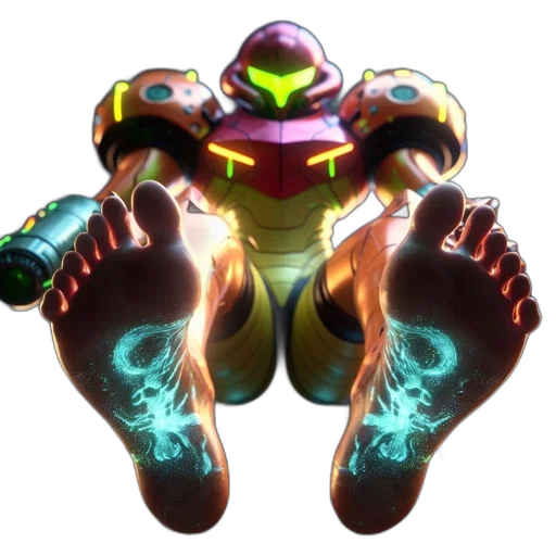 robot, weapon, shoes, staff transparent PNG cut-out