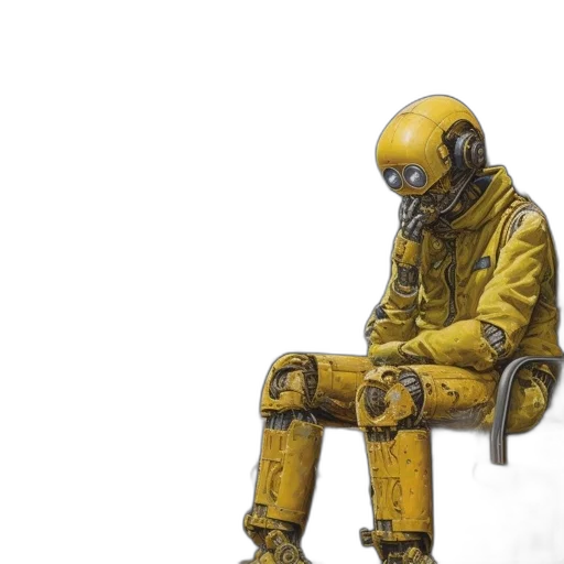 robot, jacket, furniture, mask transparent PNG cut-out