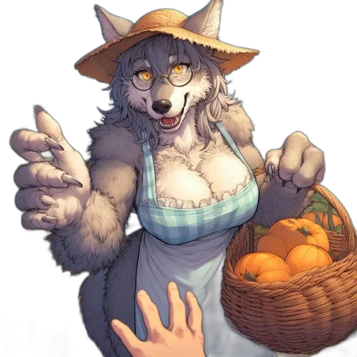 hat, food, creature, animal transparent PNG cut-out