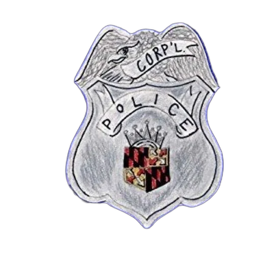 staff, crown, jacket, police transparent PNG cut-out