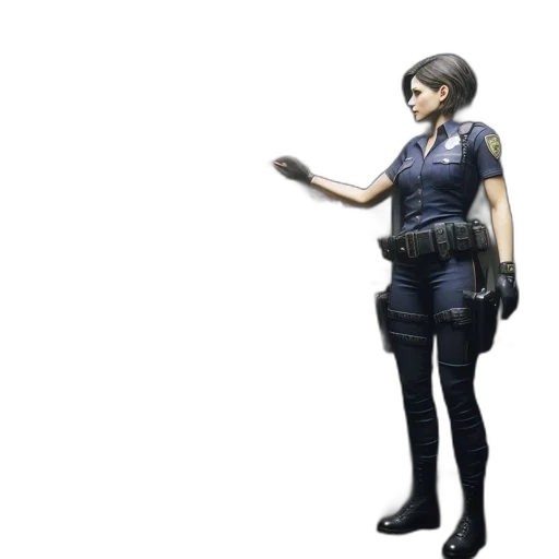 staff, weapon, jacket, mask transparent PNG cut-out