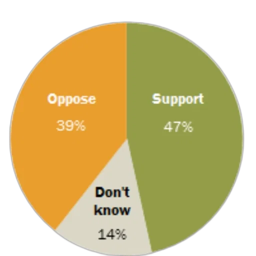 pie, chart, showing, support transparent PNG cut-out