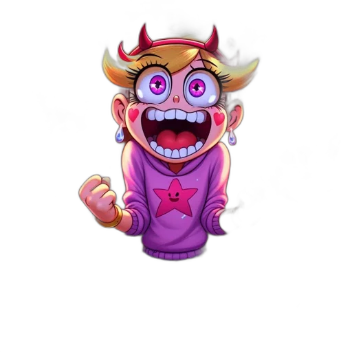 staff, creature, crown, concept art transparent PNG cut-out