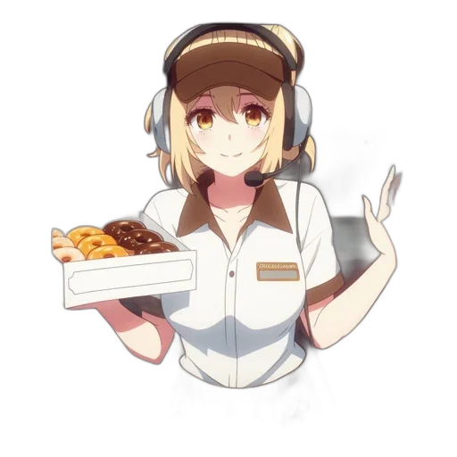 staff, food, robot, anime transparent PNG cut-out