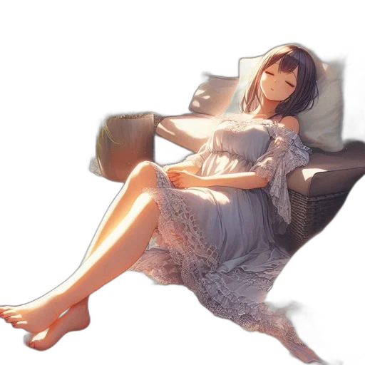 dress, furniture, photorealistic, concept art transparent PNG cut-out
