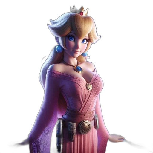 crown, dress, staff, concept art transparent PNG cut-out