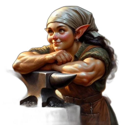 face, staff, fantasy art, concept art transparent PNG cut-out