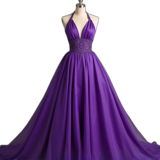 dress, dark, colorful, purple transparent PNG cut-out