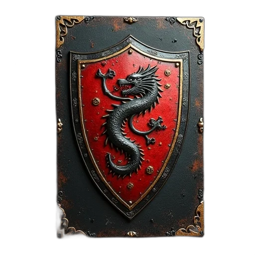 dragon, sword, crown, weapon transparent PNG cut-out