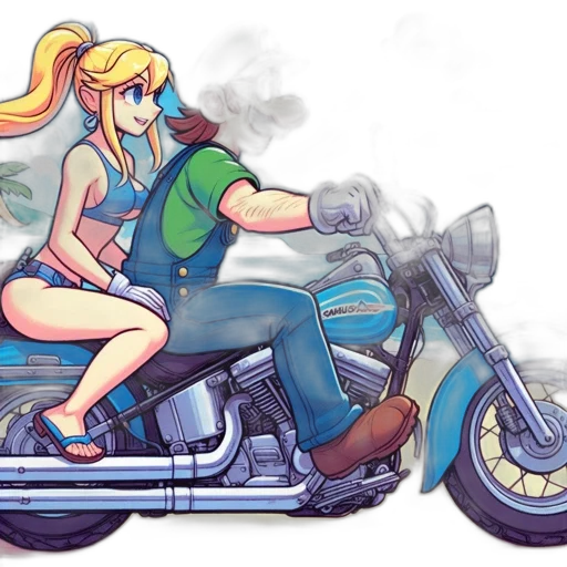concept art, comic book art, cartoon, watercolor transparent PNG cut-out