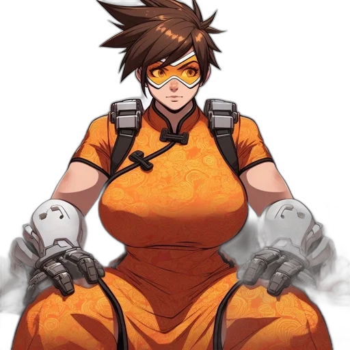 staff, robot, weapon, dress transparent PNG cut-out