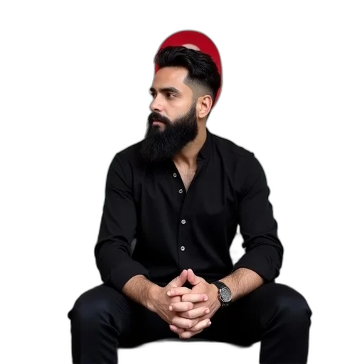 hat, staff, crown, jacket transparent PNG cut-out