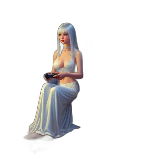 dress, jewelry, pixel art, concept art transparent PNG cut-out