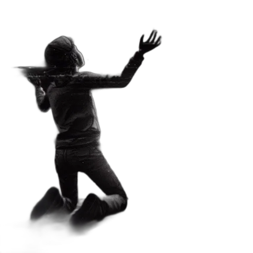 robot, mask, weapon, staff transparent PNG cut-out