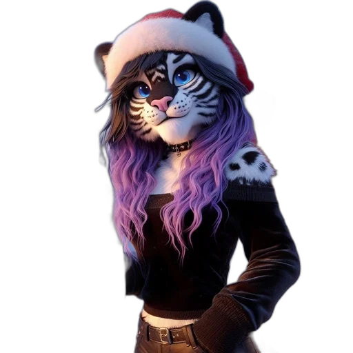 animal, fantasy art, concept art, 3d render transparent PNG cut-out