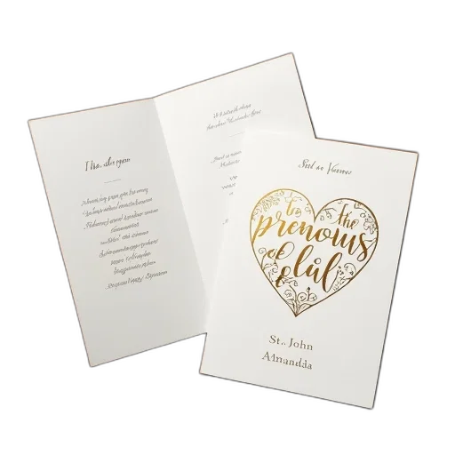 white, invitation, card, gold transparent PNG cut-out