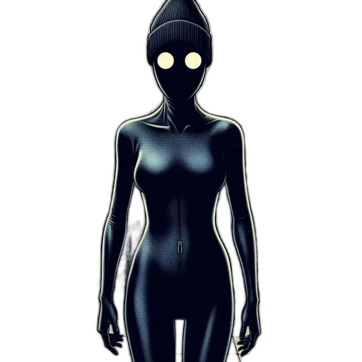 mask, dress, creature, robot transparent PNG cut-out