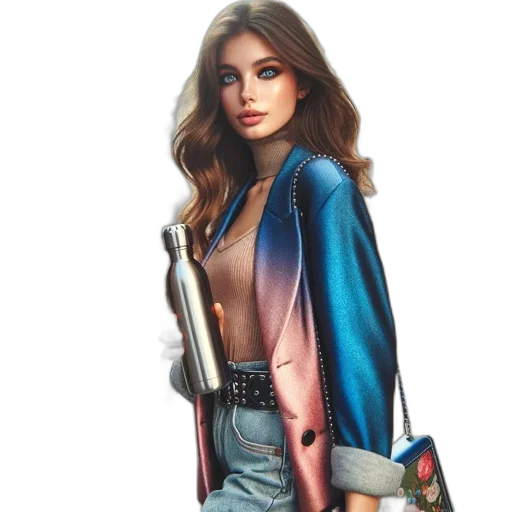 jacket, dress, concept art, fantasy art transparent PNG cut-out