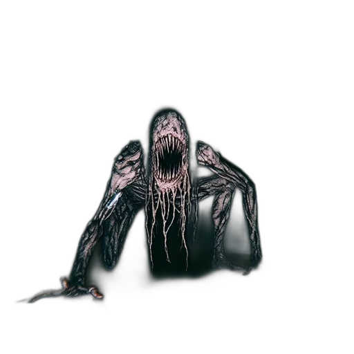 creature, hair, mask, animal transparent PNG cut-out