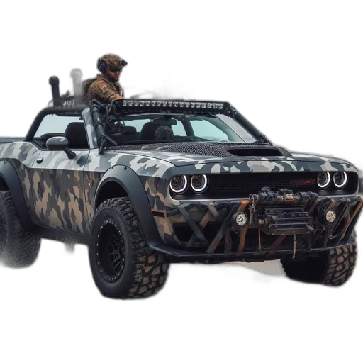 car, weapon, robot, animal transparent PNG cut-out