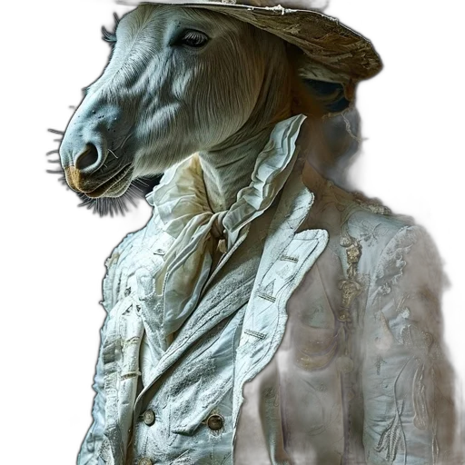 animal, hat, mask, jacket transparent PNG cut-out
