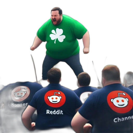 concept art, large, man, green transparent PNG cut-out