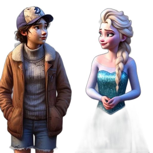 concept art, 3d render, fantasy art, cartoon transparent PNG cut-out