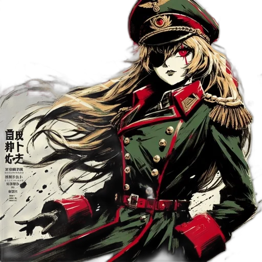 hat, staff, weapon, jacket transparent PNG cut-out