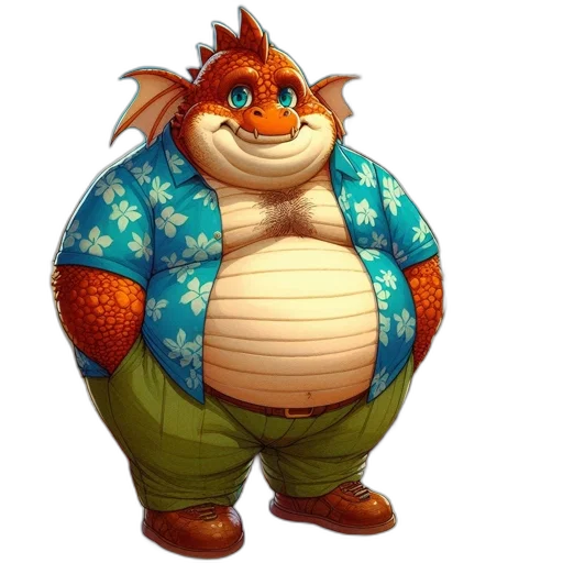 dragon, animal, creature, jacket transparent PNG cut-out