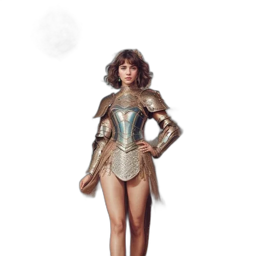 dress, concept art, fantasy art, comic book art transparent PNG cut-out