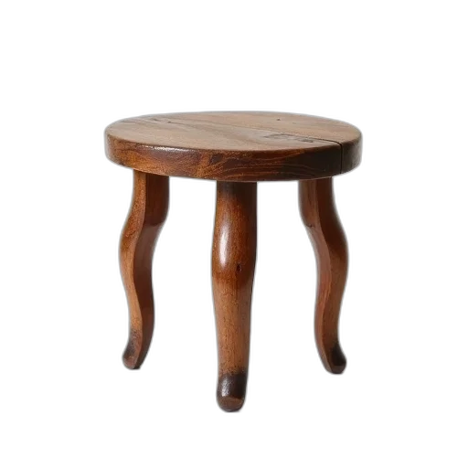 furniture, 3d render, rustic, wooden transparent PNG cut-out