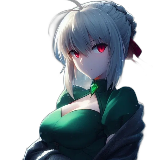 dress, robot, jacket, staff transparent PNG cut-out