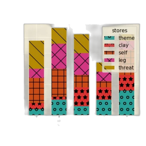 colorful, sales, statistics, items transparent PNG cut-out
