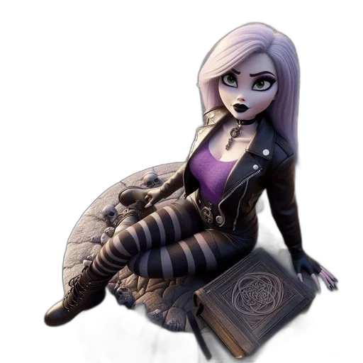 dress, concept art, fantasy art, comic book art transparent PNG cut-out