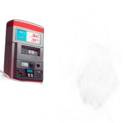 robot, 3d render, concept art, vaporwave transparent PNG cut-out