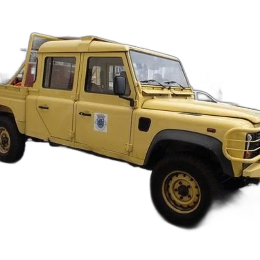 car, 3d render, yellow, land transparent PNG cut-out