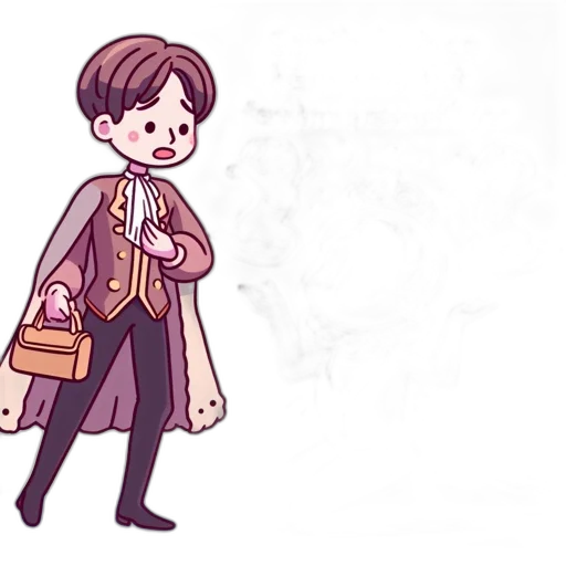jacket, staff, concept art, pixel art transparent PNG cut-out