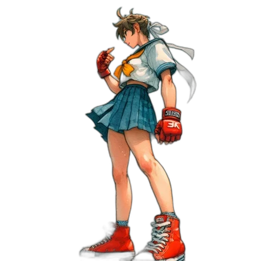 dress, weapon, jacket, shoes transparent PNG cut-out