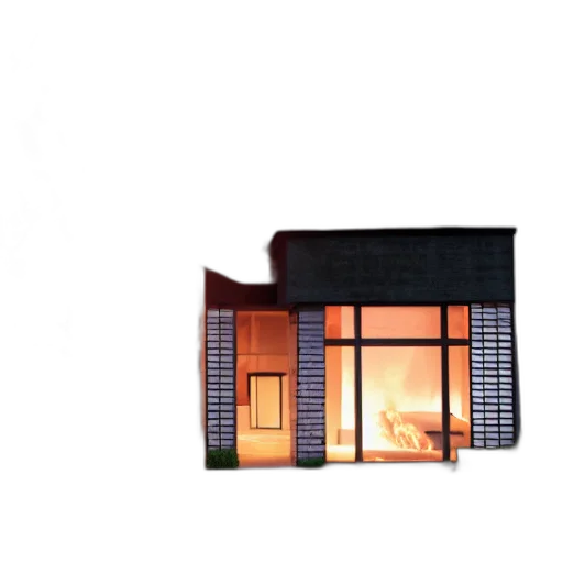 building, furniture, 3d render, concept art transparent PNG cut-out