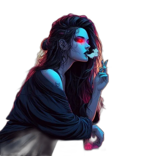 mask, face, cyberpunk, fantasy art transparent PNG cut-out