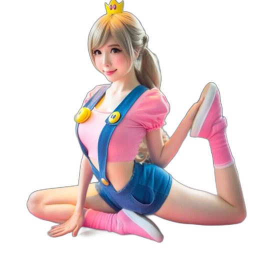 dress, staff, concept art, 3d render transparent PNG cut-out