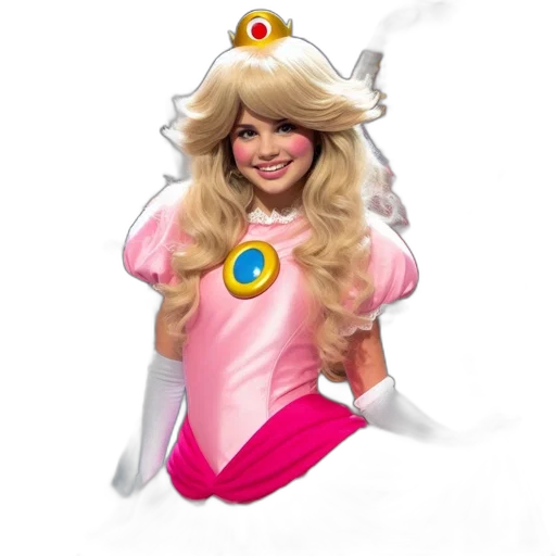 dress, crown, staff, concept art transparent PNG cut-out