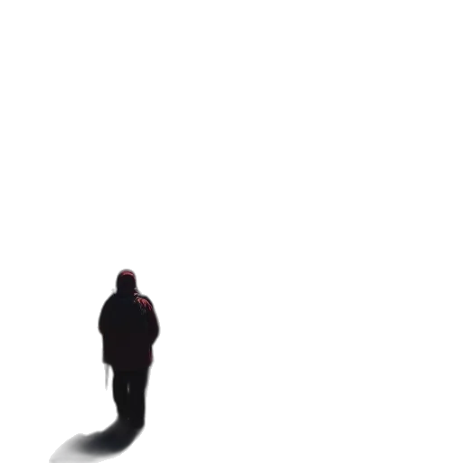 jacket, staff, robot, face transparent PNG cut-out