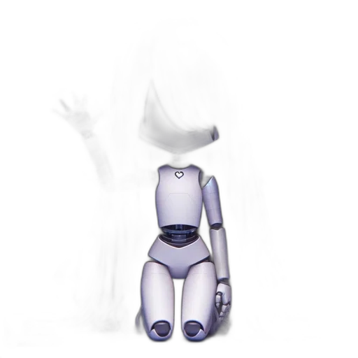 robot, creature, animal, staff transparent PNG cut-out